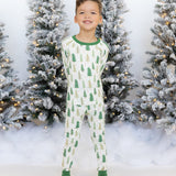 Festive Trees Two-Piece Pajamas