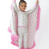 Bear-y Cute Ruffle Blanket PREORDER