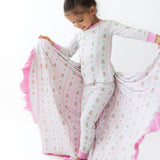 Bear-y Cute Ruffle Blanket PREORDER