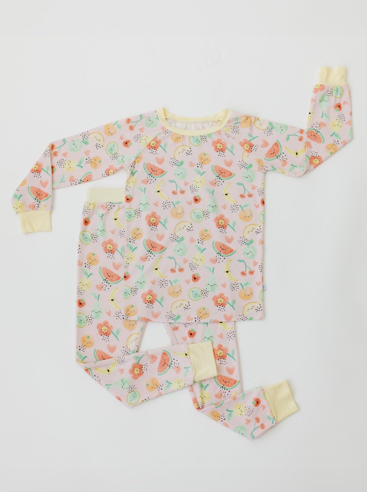 Cutie Fruitie Two-Piece Pajama Set