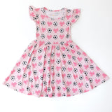 Soccer Cutie Twirl Dress