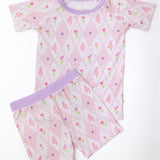 Ballet Blossoms Short Sleeve Set