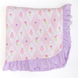Ballet Blossoms Blanket