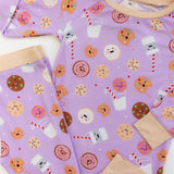 Cookie Monster Purple Two-Piece Pajamas