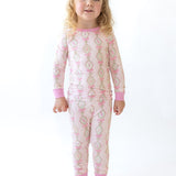 Bows and Mistletoes Two-Piece Pajamas