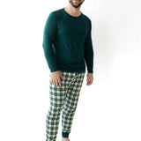 Classic Christmas Men's Long Sleeve PJ Top