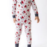 Skater Hearts Two-Piece Pajamas