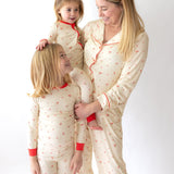 Ditsy Love Two-Piece Pajamas