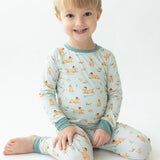 Dogs & Ducks Two-Piece Pajamas