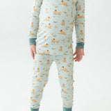 Dogs & Ducks Two-Piece Pajamas
