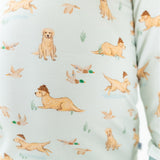 Dogs & Ducks Two-Piece Pajamas