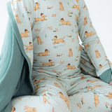 Dogs & Ducks Two-Piece Pajamas