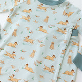 Dogs & Ducks Two-Piece Pajamas