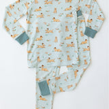 Dogs & Ducks Two-Piece Pajamas
