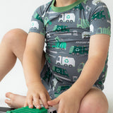 Clean Up Crew Short Sleeve Set