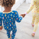 Ice Cream Dreams Blue Two-Piece Pajamas