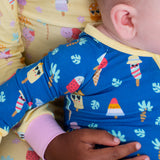 Ice Cream Dreams Blue Zippy
