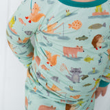 Gone Fishing Two-Piece Pajamas