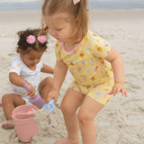 Ice Cream Dreams Yellow Short Sleeve Sets