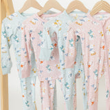 Pink Snowmen Zippy