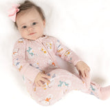 Pink Snowmen Zippy