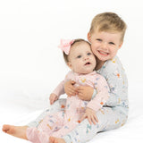 Pink Snowmen Zippy