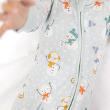 Blue Snowmen Zippy