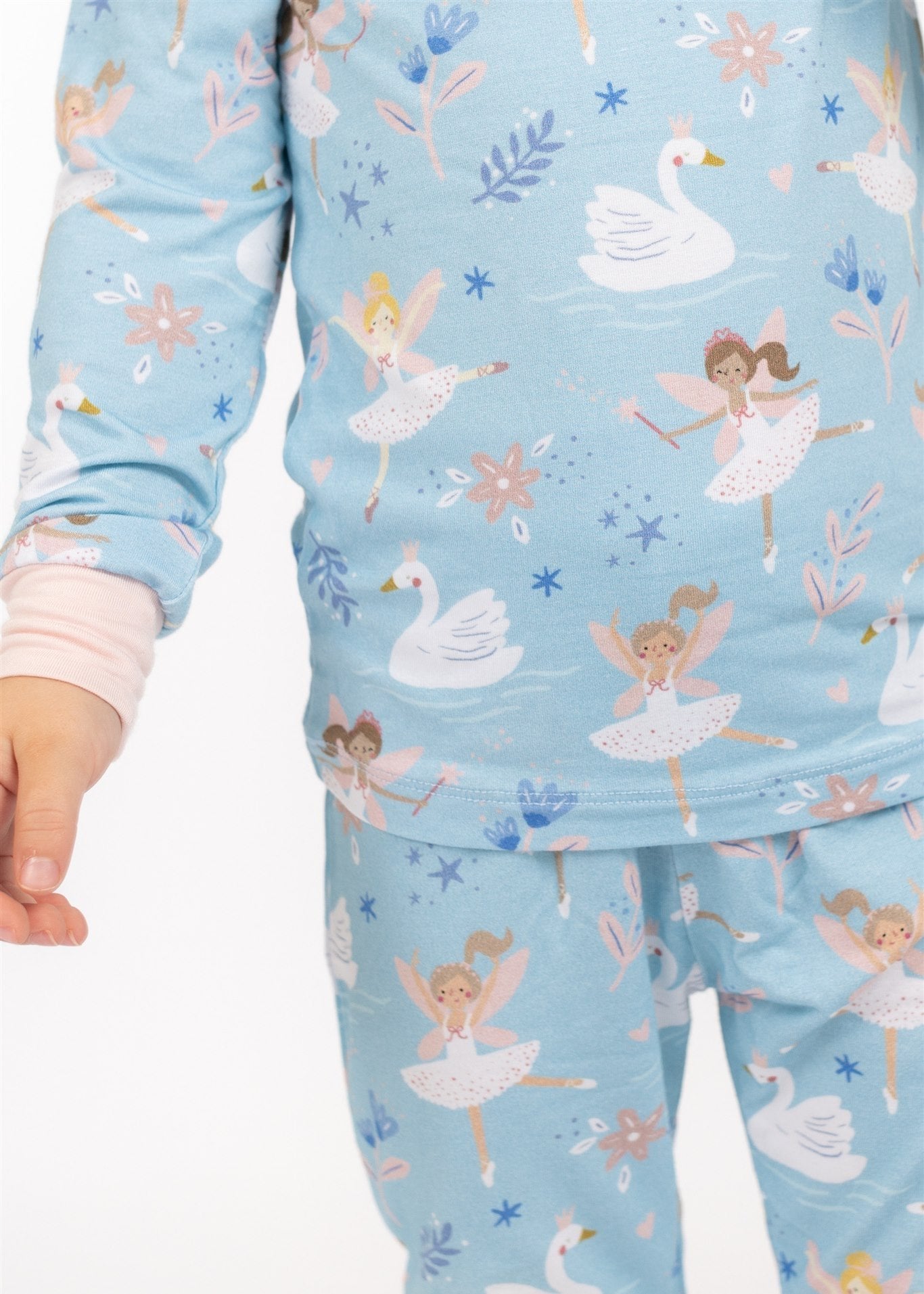 Swan Princess Two-Piece Pajamas