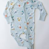 Blue Snowmen Zippy