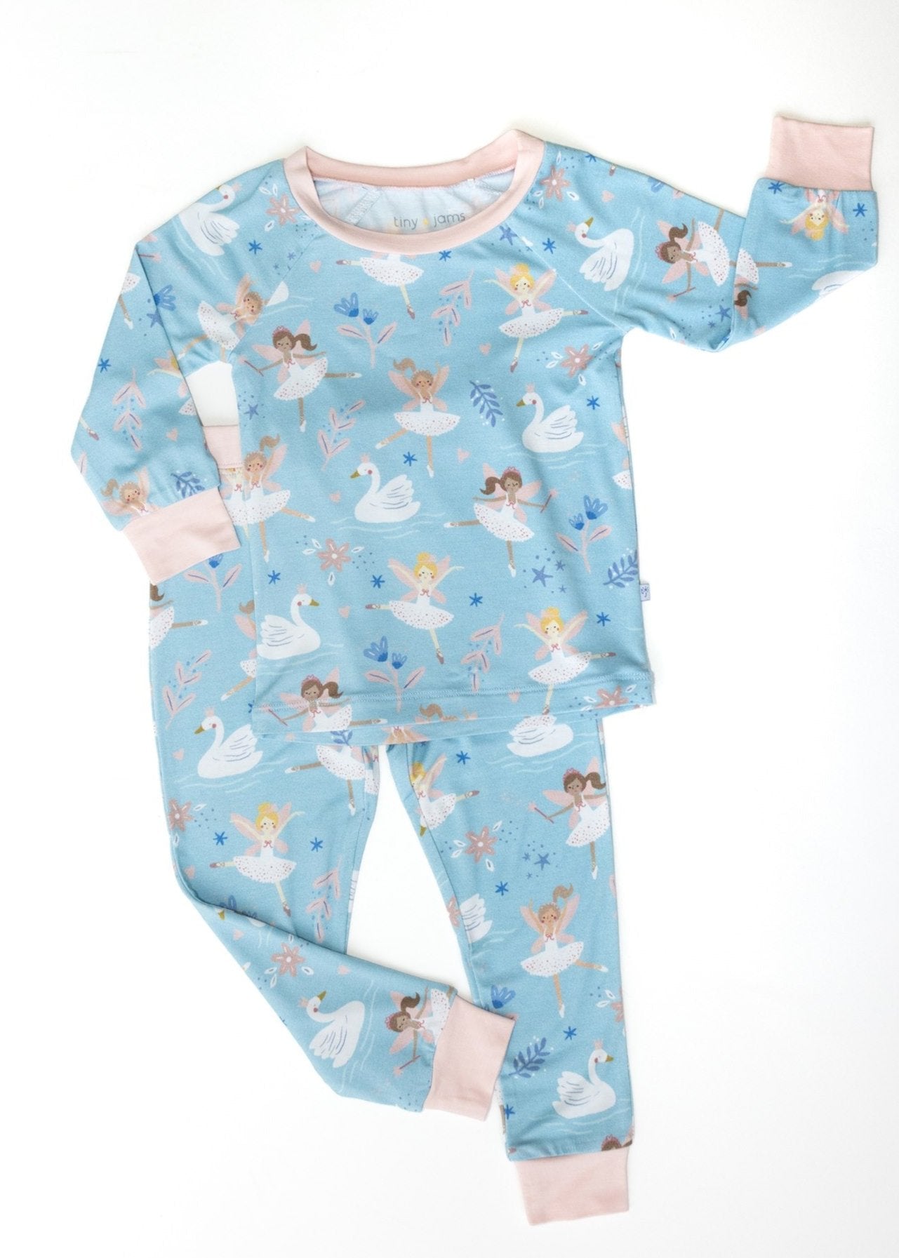 Swan Princess Two-Piece Pajamas